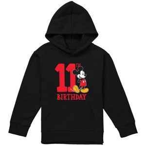 (5-6 Years, Black) Disney Childrens/Kids Mickey Mouse Shirt 11th Birthday Hoodie (5-6 Years, Black) Disney Childrens/Kids Mickey Mouse Shirt 11th Birthday Hoodie