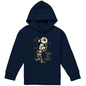 (9-11 Years, Navy) Disney Childrens/Kids Mickey Mouse Skeleton Hoodie (9-11 Years, Navy) Disney Childrens/Kids Mickey Mouse Skeleton Hoodie