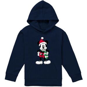 (5-6 Years, Navy) Disney Childrens/Kids Mickey Mouse Tartan Christmas Hoodie (5-6 Years, Navy) Disney Childrens/Kids Mickey Mouse Tartan Christmas Hoodie
