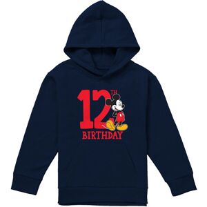 (5-6 Years, Navy) Disney Childrens/Kids Mickey Mouse Shirt 12th Birthday Hoodie (5-6 Years, Navy) Disney Childrens/Kids Mickey Mouse Shirt 12th Birthday Hoodie