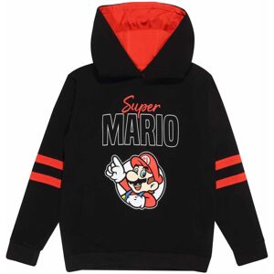 (5-6 Years, Black/Red) Super Mario Childrens/Kids Pose Hoodie (5-6 Years, Black/Red) Super Mario Childrens/Kids Pose Hoodie