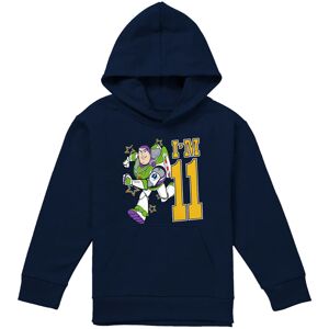 (7-8 Years, Navy) Toy Story Childrens/Kids I'm 11 Buzz Lightyear Birthday Pullov (7-8 Years, Navy) Toy Story Childrens/Kids I'm 11 Buzz Lightyear Birthday Pullov