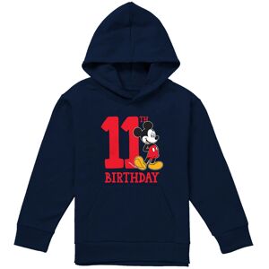 (7-8 Years, Navy) Disney Childrens/Kids Mickey Mouse Shirt 11th Birthday Hoodie (7-8 Years, Navy) Disney Childrens/Kids Mickey Mouse Shirt 11th Birthday Hoodie
