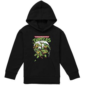 Mutant (7-8 Years, Black) TMNT Childrens/Kids Midnight Group Pullover Hoodie Mutant (7-8 Years, Black) TMNT Childrens/Kids Midnight Group Pullover Hoodie