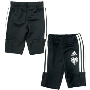 (3-6 Months) Leeds United Baby Trousers adidas Football Black Pants - New (3-6 Months) Leeds United Baby Trousers adidas Football Black Pants - New