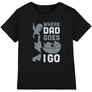 Star Wars Boys Where Dad Goes I Go T-Shirt Star Wars Boys Where Dad Goes I Go T-Shirt