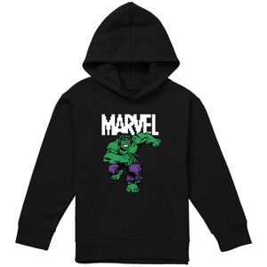 (9-11 Years, Black) Marvel Childrens/Kids Hulk Pixel Pull Over Hoodie (9-11 Years, Black) Marvel Childrens/Kids Hulk Pixel Pull Over Hoodie