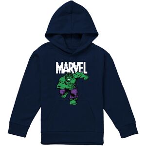 (12-13 Years, Navy) Marvel Childrens/Kids Hulk Pixel Pull Over Hoodie (12-13 Years, Navy) Marvel Childrens/Kids Hulk Pixel Pull Over Hoodie