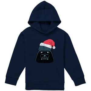 (12-13 Years, Navy) Star Wars Childrens/Kids Darth Vader Santa Christmas Hoodie (12-13 Years, Navy) Star Wars Childrens/Kids Darth Vader Santa Christmas Hoodie