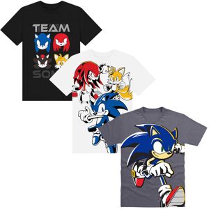 (3-4 Years, Grey/White/Black) Sonic The Hedgehog Childrens/Kids Team Sonic Chara (3-4 Years, Grey/White/Black) Sonic The Hedgehog Childrens/Kids Team Sonic Chara