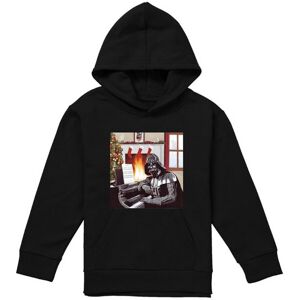 (5-6 Years, Black) Star Wars Childrens/Kids Christmas Carols Darth Vader Hoodie (5-6 Years, Black) Star Wars Childrens/Kids Christmas Carols Darth Vader Hoodie