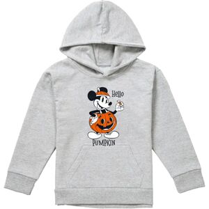 (7-8 Years, Athletic Heather) Disney Childrens/Kids Hello Pumpkin Mickey Mouse H (7-8 Years, Athletic Heather) Disney Childrens/Kids Hello Pumpkin Mickey Mouse H