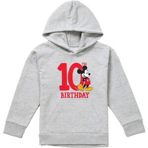 (9-11 Years, Athletic Heather) Disney Childrens/Kids Mickey Mouse Heather 10th B (9-11 Years, Athletic Heather) Disney Childrens/Kids Mickey Mouse Heather 10th B