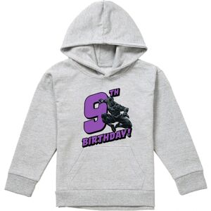 (12-13 Years, Athletic Heather) Marvel Childrens/Kids Black Panther Heather Pull (12-13 Years, Athletic Heather) Marvel Childrens/Kids Black Panther Heather Pull