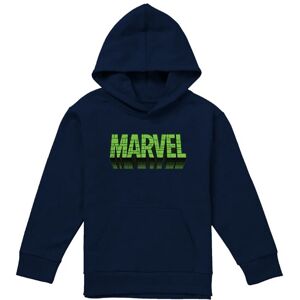 (9-11 Years, Navy) Marvel Childrens/Kids Hulking Brick Pull Over Hoodie (9-11 Years, Navy) Marvel Childrens/Kids Hulking Brick Pull Over Hoodie