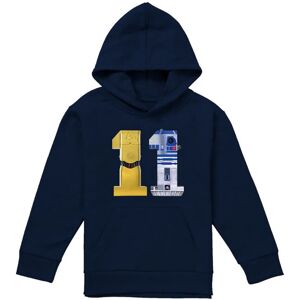 (5-6 Years, Navy) Star Wars Childrens/Kids 11 C3PO R2-D2 Hoodie (5-6 Years, Navy) Star Wars Childrens/Kids 11 C3PO R2-D2 Hoodie