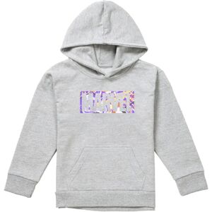 (12-13 Years, Athletic Heather) Marvel Childrens/Kids Paint Brick Pull Over Hood (12-13 Years, Athletic Heather) Marvel Childrens/Kids Paint Brick Pull Over Hood