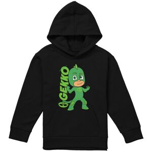 (12-13 Years, Black) PJ Masks Childrens/Kids Gekko Hoodie (12-13 Years, Black) PJ Masks Childrens/Kids Gekko Hoodie