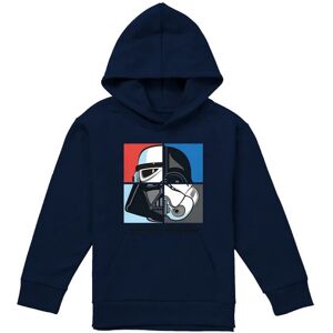 (5-6 Years, Navy) Star Wars Childrens/Kids Darth Vader & Stormtrooper Squares Ho (5-6 Years, Navy) Star Wars Childrens/Kids Darth Vader & Stormtrooper Squares Ho