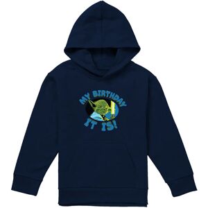 (12-13 Years, Navy) Disney Star Wars Childrens/Kids My Birthday It Is Hoodie (12-13 Years, Navy) Disney Star Wars Childrens/Kids My Birthday It Is Hoodie