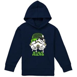 (9-11 Years, Navy) Star Wars Childrens/Kids Stormtrooper Grid Hoodie (9-11 Years, Navy) Star Wars Childrens/Kids Stormtrooper Grid Hoodie
