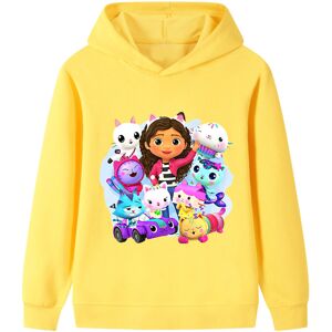 Gaatpot (yellow, 160cm) Gabby's Dollhouse Printed Hoodie for Middle and Large Children B Gaatpot (yellow, 160cm) Gabby's Dollhouse Printed Hoodie for Middle and Large Children B