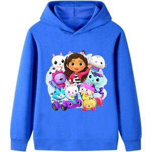 Gaatpot (Colorful Blue, 100cm) Gabby's Dollhouse Printed Hoodie for Middle and Large Chi Gaatpot (Colorful Blue, 100cm) Gabby's Dollhouse Printed Hoodie for Middle and Large Chi
