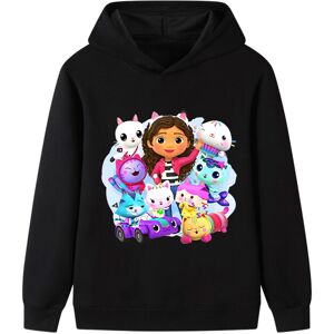 Gaatpot (black, 130cm) Gabby's Dollhouse Printed Hoodie for Middle and Large Children B1 Gaatpot (black, 130cm) Gabby's Dollhouse Printed Hoodie for Middle and Large Children B1