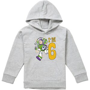 (5-6 Years, Athletic Heather) Toy Story Childrens/Kids I'm 6 Buzz Lightyear Heat (5-6 Years, Athletic Heather) Toy Story Childrens/Kids I'm 6 Buzz Lightyear Heat