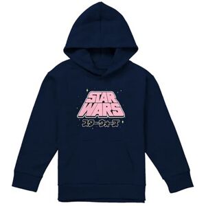 (12-13 Years, Navy) Star Wars: A New Hope Childrens/Kids Manga Logo Hoodie (12-13 Years, Navy) Star Wars: A New Hope Childrens/Kids Manga Logo Hoodie