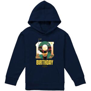 (7-8 Years, Navy) Disney Star Wars Childrens/Kids Boba Fett 9th Birthday Hoodie (7-8 Years, Navy) Disney Star Wars Childrens/Kids Boba Fett 9th Birthday Hoodie