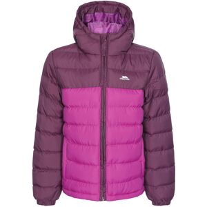 (5/6, Purple Orchid) Trespass kids padded jacket Oskar B – quilted, hood (5/6, Purple Orchid) Trespass kids padded jacket Oskar B – quilted, hood