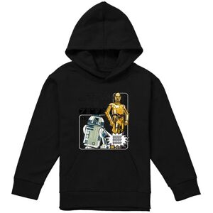 (5-6 Years, Black) Star Wars Childrens/Kids Manga Droids R2-D2 & C3PO Hoodie (5-6 Years, Black) Star Wars Childrens/Kids Manga Droids R2-D2 & C3PO Hoodie