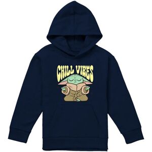 (9-11 Years, Navy) Star Wars The Mandalorian Childrens/Kids Chill Vibes Grogu Ho (9-11 Years, Navy) Star Wars The Mandalorian Childrens/Kids Chill Vibes Grogu Ho