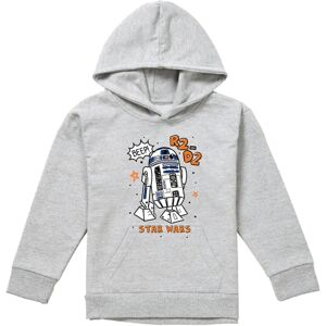 (5-6 Years, Athletic) Star Wars Childrens/Kids R2-D2 Marker Heather Pullover Hoo (5-6 Years, Athletic) Star Wars Childrens/Kids R2-D2 Marker Heather Pullover Hoo