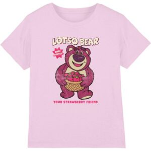 (9-11 Years, Light Pink) Toy Story Childrens/Kids Strawberry Friend Lotso T-Shir (9-11 Years, Light Pink) Toy Story Childrens/Kids Strawberry Friend Lotso T-Shir