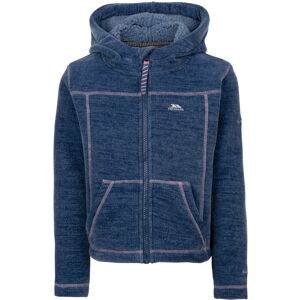 (5-6 Years, Denim Blue) Trespass Girls Jumper Full Zip Hooded Cossie (5-6 Years, Denim Blue) Trespass Girls Jumper Full Zip Hooded Cossie