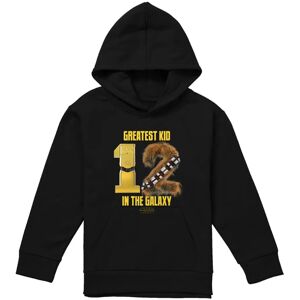 (12-13 Years, Black) Star Wars Childrens/Kids Greatest Kid C-3PO & Chewbacca Hoo (12-13 Years, Black) Star Wars Childrens/Kids Greatest Kid C-3PO & Chewbacca Hoo