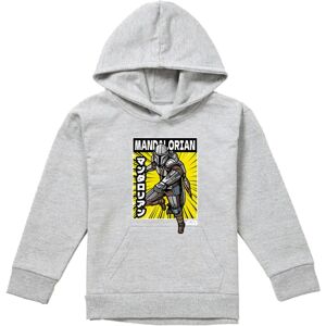 (9-11 Years, Athletic Heather) Star Wars The Mandalorian Childrens/Kids Comic Bo (9-11 Years, Athletic Heather) Star Wars The Mandalorian Childrens/Kids Comic Bo