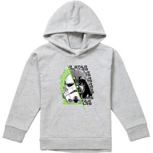 (7-8 Years, Athletic Heather) Star Wars Childrens/Kids Darth Vader & Stormtroope (7-8 Years, Athletic Heather) Star Wars Childrens/Kids Darth Vader & Stormtroope