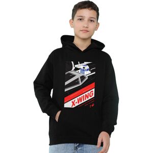 (12-13 Years, Athletic Heather) Star Wars Childrens/Kids R2-D2 X-Wing Hoodie (12-13 Years, Athletic Heather) Star Wars Childrens/Kids R2-D2 X-Wing Hoodie