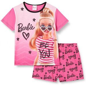 (8-9 Years) Girls Barbie Short Pyjamas Pjs (8-9 Years) Girls Barbie Short Pyjamas Pjs