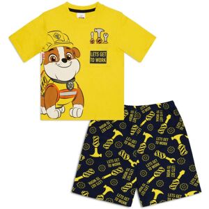 (18-24 Months) Paw Patrol Boys Short Pyjamas Rubble & Crew Pj Set (18-24 Months) Paw Patrol Boys Short Pyjamas Rubble & Crew Pj Set