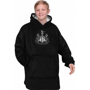 (Black, 6-10 Years) Newcastle United Kids Oversized Hoodie Blanket - Sherpa Flee (Black, 6-10 Years) Newcastle United Kids Oversized Hoodie Blanket - Sherpa Flee