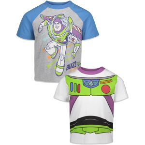 Disney Pixar Toy Story Buzz Lightyear Toddler Boys 2 Pack T-Shirts Multicolor 5T Disney Pixar Toy Story Buzz Lightyear Toddler Boys 2 Pack T-Shirts Multicolor 5T