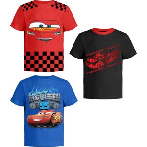 Disney Cars Lightning McQueen Pixar Graphic T-Shirts (3 Pack) Outfits Toddlers to Kids Disney Cars Lightning McQueen Pixar Graphic T-Shirts (3 Pack) Outfits Toddlers to Kids