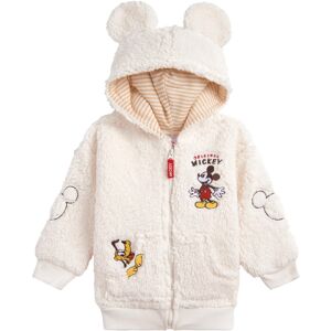 Disney Mickey Mouse Pluto Newborn Baby Boys Cozy Sherpa Zip Up Hoodie White 3-6 Disney Mickey Mouse Pluto Newborn Baby Boys Cozy Sherpa Zip Up Hoodie White 3-6