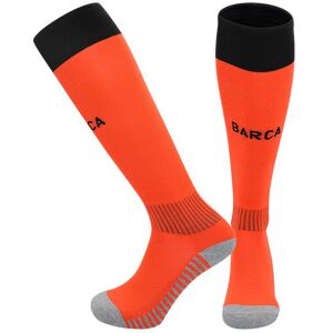 Unbranded (EU 26-35, Barca Orange) 25-26 New Kids Football Grip Socks & Long Football Trai Unbranded (EU 26-35, Barca Orange) 25-26 New Kids Football Grip Socks & Long Football Trai