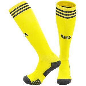 Unbranded (EU 26-35, Al-Nassr Home Yellow) 25-26 New Kids Football Grip Socks & Long Footb Unbranded (EU 26-35, Al-Nassr Home Yellow) 25-26 New Kids Football Grip Socks & Long Footb