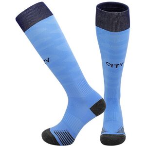 Unbranded (EU 26-35, Mancity Home) 25-26 New Kids Football Grip Socks & Long Football Trai Unbranded (EU 26-35, Mancity Home) 25-26 New Kids Football Grip Socks & Long Football Trai
